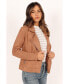Фото #7 товара Womens Spencer Faux Suede Moto Jacket