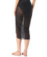 Фото #3 товара MICHAEL Women's Sheer Zipper Cover-Up Skirt