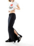 Фото #1 товара Object column maxi skirt in black