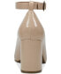 ფოტო #3 პროდუქტის Women's Valentinaa Memory Foam Ankle Strap Block Heel Pumps, Created for Macy's
