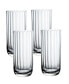 Фото #1 товара Rose Garden Highball Tumbler, Set of 4