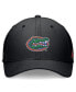 ფოტო #4 პროდუქტის Men's Black Florida Gators 2024 On-Field Swoosh Flex Hat