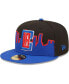 Фото #3 товара Men's Royal, Black LA Clippers 2022 Tip-Off 59FIFTY Fitted Hat