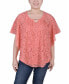 Фото #1 товара Petite Lace Poncho Top with Matching Tank