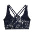 Фото #2 товара Puma Metallic Shine Medium Impact Sports Bra Womens Blue Casual 52503806