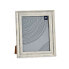 Photo frame Crystal Silver Wood Brown Plastic (26 x 2 x 31 cm) (6 Units)