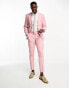 Фото #4 товара Jack & Jones Premium slim suit jacket in dusky pink