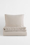 Фото #2 товара Linen Twin Duvet Cover Set