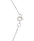 ფოტო #2 პროდუქტის Diamond Baby Cross 18" Pendant Necklace (1/5 ct. t.w.) in 14k White, Yellow or Rose Gold