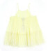 Фото #2 товара Lewit Pleated Swing Tank Top Light Yellow Crinkles Cami Size S 147354