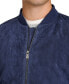 ფოტო #5 პროდუქტის Men's Suede Varsity Jacket