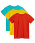 Фото #1 товара Boys & Girls 3pk Fair Trade Organic Cotton Classic Fit Tees