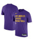 Men's Purple Los Angeles Lakers 2023/24 Sideline Legend Performance Practice T-shirt Фиолетовый, S - фото #1