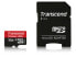 Transcend microSDXC/SDHC Class 10 UHS-I 16GB with Adapter - 16 GB - MicroSDHC - Class 10 - MLC - 90 MB/s - Class 1 (U1)