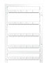 Weidmüller MF 5/12 MC NE WS - Terminal block markers - 250 pc(s) - Polyamide - White - -40 - 100 °C - V2