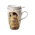 Фото #3 товара Кружка с чашкой и ситечком Goebel Gustav Klimt Der Kuss
