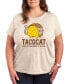 ფოტო #1 პროდუქტის Trendy Plus Size Tacocat Graphic T-Shirt