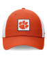 ფოტო #4 პროდუქტის Men's Orange/White Clemson Tigers Primetime Club Trucker Adjustable Hat