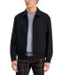 Men's Regular-Fit Black Coat