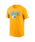Men's Gold Los Angeles Chargers Team Athletic T-shirt