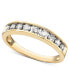 ფოტო #1 პროდუქტის Diamond Channel Ring (1/2 ct. t.w.) in 14k Yellow or Rose Gold