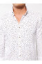 Фото #5 товара Рубашка LC WAIKIKI Vision Slim Fit с длинным рукавом, с узором и из габардина