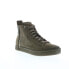 Фото #2 товара Diesel Zip-Round S-Nentish Mens Green Leather Lifestyle Sneakers Shoes 8.5