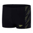 SPEEDO Hyperboom Panel Swim Boxer Black / Lemon Drizzle / Usa Charcoal, 13-14 лет - фото #1