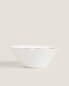 Фото #2 товара Rimmed bone china bowl