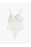 Фото #1 товара Bridal Bodysuit Dantelli Balenli Kaplı