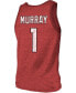 Фото #2 товара Men's Kyler Murray Cardinal Arizona Cardinals Name Number Tri-Blend Tank Top