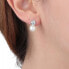 Silver earrings made of real pearls Perla SANH04