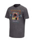 ფოტო #3 პროდუქტის Men's Charcoal Led Zeppelin In Concert Washed Graphic T-shirt
