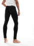 Jack & Jones long johns with contrast logo waistband in black