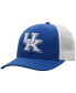 Фото #1 товара Men's Royal, White Kentucky Wildcats Trucker Snapback Hat