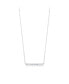 Фото #1 товара 5A Cubic Zirconia Sparkling Gemstones Bar Necklace