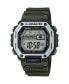 ფოტო #1 პროდუქტის Men's Digital Green Resin Watch 47.2mm, MWD110H-3AV