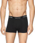 Calvin Klein 247270 Mens Cotton Boxer Brief 3-Pack Underwear Black Size XL