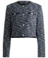 Фото #3 товара Women’s Cropped Tweed Jacket