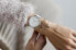 Фото #2 товара Часы и аксессуары Emily Westwood Seashell White Leather LAE-B018S
