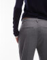 Фото #3 товара Mango slim fit ankle length trousers in grey