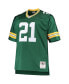 Men's Charles Woodson Green Green Bay Packers Big and Tall 2010 Retired Player Replica Jersey Зеленый, 4XB - фото #3