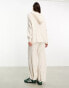 Фото #4 товара ONLY ribbed knit pullover co-ord in cream