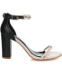ფოტო #2 პროდუქტის Women's Jettah Two-Toned Strappy Block Heel Sandals