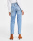 Фото #2 товара Women's High Rise Straight-Leg Jeans, Regular and Short Lengths, Created for Macy's