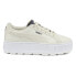 Фото #2 товара Puma Forever Better Karmen Platform Womens White Sneakers Casual Shoes 38665702