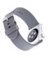 Фото #3 товара Gray Smooth Silicone Band Compatible with 42/44/45/Ultra/Ultra 2 Apple Watch
