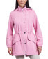 Фото #1 товара Women's Water-Resistant Hooded Anorak Coat
