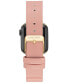 ფოტო #2 პროდუქტის Women's Pink Polyurethane Leather Band Compatible with 38mm, 40mm and 41mm Apple Watch