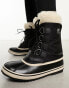 Фото #1 товара Sorel Winter Carnival waterproof boots in black